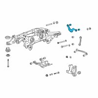 OEM 2014 Chevrolet Traverse Upper Control Arm Diagram - 23347603