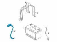 OEM 2022 Hyundai Santa Fe Sensor Assembly-Battery Diagram - 37180-CL000