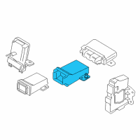 OEM Lincoln Module Diagram - DG9Z-14B561-A