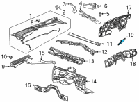 OEM Cadillac CT4 Insulator Diagram - 84637142