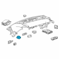 OEM 2019 Chevrolet Camaro Instrument Light Rheostat Diagram - 84052458