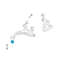 OEM Hyundai Veracruz Bush-Front Lower Arm(G) Diagram - 54584-3J000