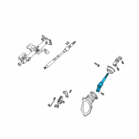 OEM Lexus ES300 Shaft Sub-Assy, Steering Intermediate Diagram - 45202-33060