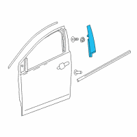 OEM Chevrolet Volt Applique Diagram - 23323964