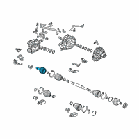 OEM Acura RLX Joint, Outboard Diagram - 42330-TY3-305