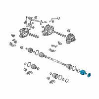 OEM Acura RLX Joint, Inboard Diagram - 42320-TY3-305