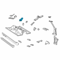 OEM 2004 Ford Mustang Transmission Crossmember Diagram - XR3Z-7K065-AB