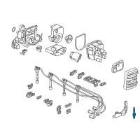 OEM 2001 Acura Integra Spark Plug (Pfr6G-11) (Ngk) Diagram - 98079-5614H