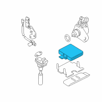 OEM 2002 Chevrolet Tracker Epi Controller Assembly(On Esn) Diagram - 91176710