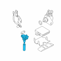 OEM 2004 Chevrolet Tracker Ignition Coil Diagram - 91177574