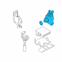 OEM 1999 Chevrolet Tracker Sensor Asm, Cam Angle (On Esn) Diagram - 91174658