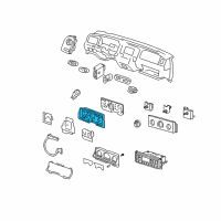 OEM 2004 Mercury Grand Marquis Housing Diagram - 1W7Z-10848-AA