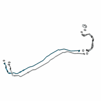 OEM BMW 745e xDrive PRESSURE LINE, UNDERFLOOR Diagram - 64-53-9-461-587