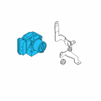 OEM 2008 Kia Sportage Absorber Assembly Diagram - 589202E301