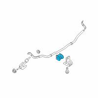 OEM Ford Escape Bushings Diagram - 9L8Z-5493-A