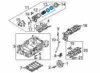 OEM Kia Service Kit-Oil FILT Diagram - 263203N000