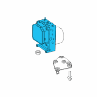 OEM 2008 Dodge Sprinter 2500 Module-Electronic Stability Diagram - 68013572AA