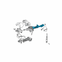 OEM 2003 Chrysler Voyager Column-Steering Diagram - 4680500AF