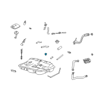 OEM Hyundai Sonata Valve Assembly-Fuel Ventilator Diagram - 31155-38100