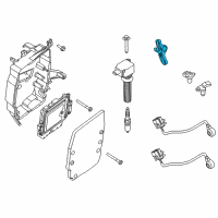 OEM 2020 Ford Mustang Crankshaft Sensor Diagram - 6M8Z-6C315-AA