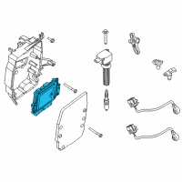 OEM 2017 Ford Focus ECM Diagram - BV6Z-12A650-BCNP