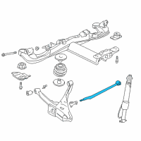 OEM 1997 Buick Riviera Adjust Link Diagram - 25645089