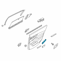 OEM Kia K900 Lamp-Courtesy Rear, L Diagram - 926503T000