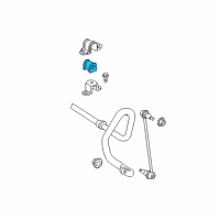 OEM 2010 Lexus RX350 Bush, STABILIZER Diagram - 48815-48070