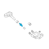 OEM Hyundai Accent Core Diagram - 52935-A5000