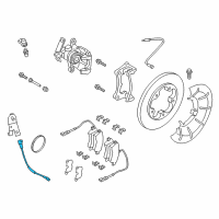 OEM 2021 Ford Transit-350 Brake Hose Diagram - CK4Z-2282-A