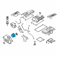 OEM BMW Vibration Damper Diagram - 11-23-7-567-055