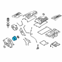 OEM 2007 BMW X5 Vibration Damper Diagram - 11-23-7-567-055