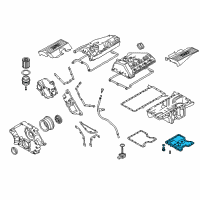 OEM 2007 BMW X5 Oil Pan Diagram - 11-13-7-551-630