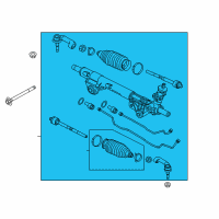 OEM 2014 Ford F-150 Steering Gear Diagram - CL3Z-3504-B