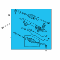 OEM 2013 Ford F-150 Steering Gear Diagram - CL3Z-3504-B