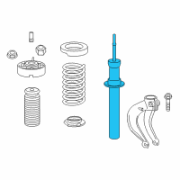 OEM 2016 BMW X5 Front Spring Strut Diagram - 31-31-6-851-749