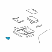 OEM 2009 Toyota Camry Motor Diagram - 63260-06031