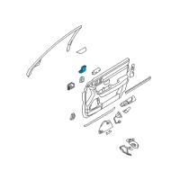 OEM Kia Amanti Switch Assembly-Memory Power S Diagram - 889903F103