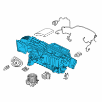 OEM 2015 Ford Mustang Evaporator Assembly Diagram - FR3Z-19850-AB