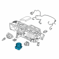 OEM Ford Mustang Blower Motor Diagram - FR3Z-19805-B