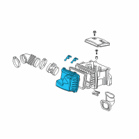 OEM 2006 Buick Terraza Cover Asm-Air Cleaner Housing Diagram - 15192880