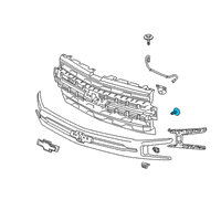 OEM Chevrolet Traverse Bolt/Screw Diagram - 11547421