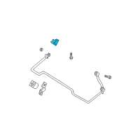 OEM 2000 Jeep Grand Cherokee Bracket-Suspension Diagram - 52088525AC