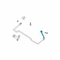 OEM 1999 Jeep Grand Cherokee Sway Bar Link Diagram - 52088319