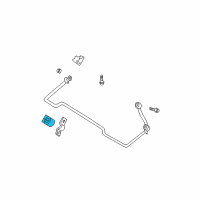 OEM 2002 Jeep Grand Cherokee BUSHING-SWAY Bar Diagram - 52088738AD