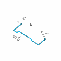 OEM 2001 Jeep Grand Cherokee Bar-Rear Suspension Diagram - 52088739AD