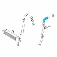 OEM 2012 Hyundai Genesis Coupe Hose-INTERCOOLER Outlet Diagram - 28286-2C000