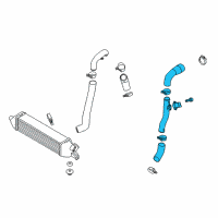 OEM Hyundai Hose-INTERCOOLER Outlet Diagram - 28273-2C000