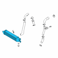 OEM 2010 Hyundai Genesis Coupe INTERCOOLER Diagram - 28271-2C000