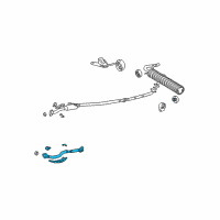 OEM 2002 Toyota RAV4 Front Pipe Diagram - 17410-28190